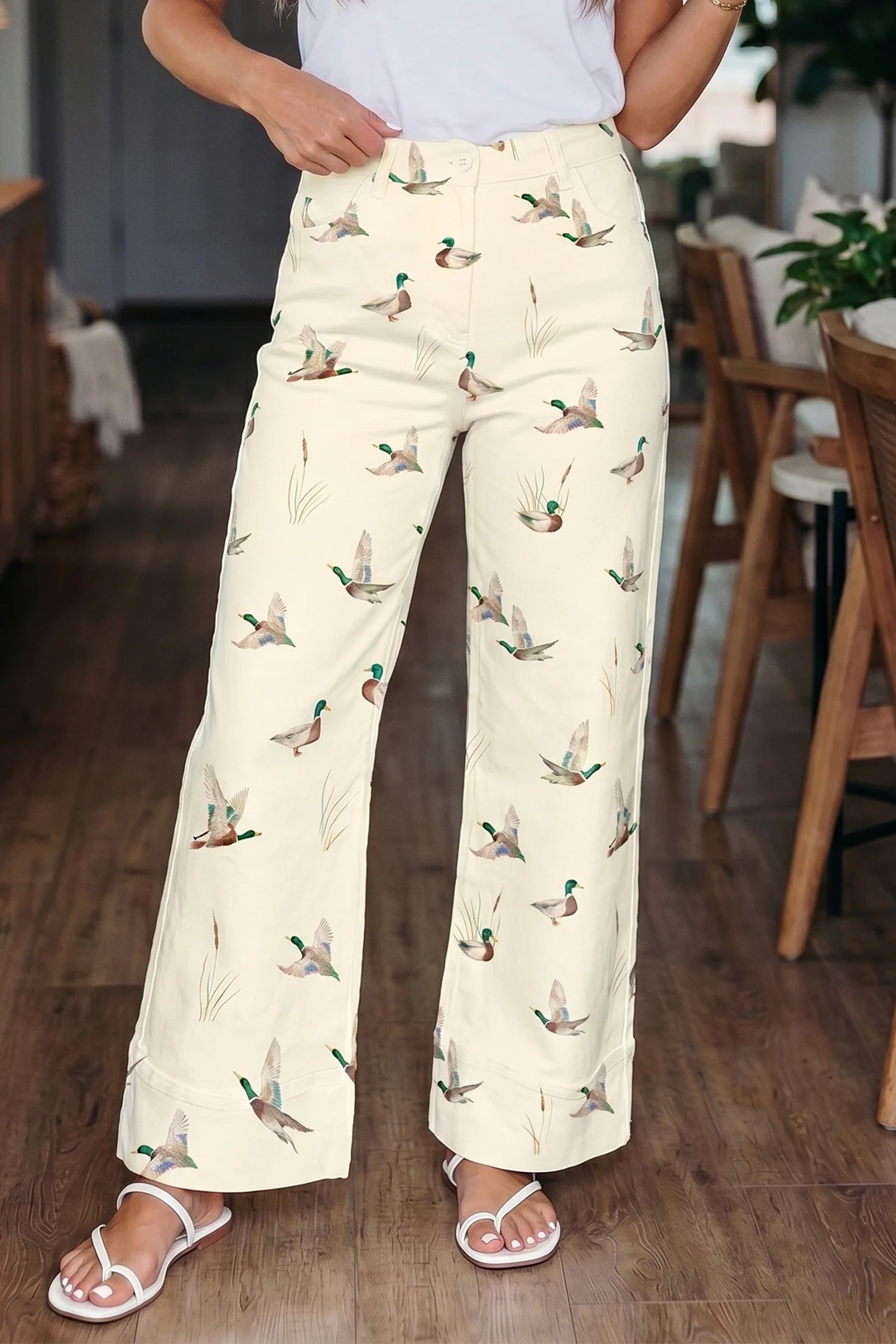 Maddie Cropped Mallard Jeans