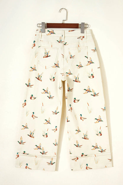 Maddie Cropped Mallard Jeans