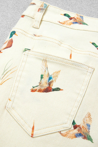 Maddie Cropped Mallard Jeans