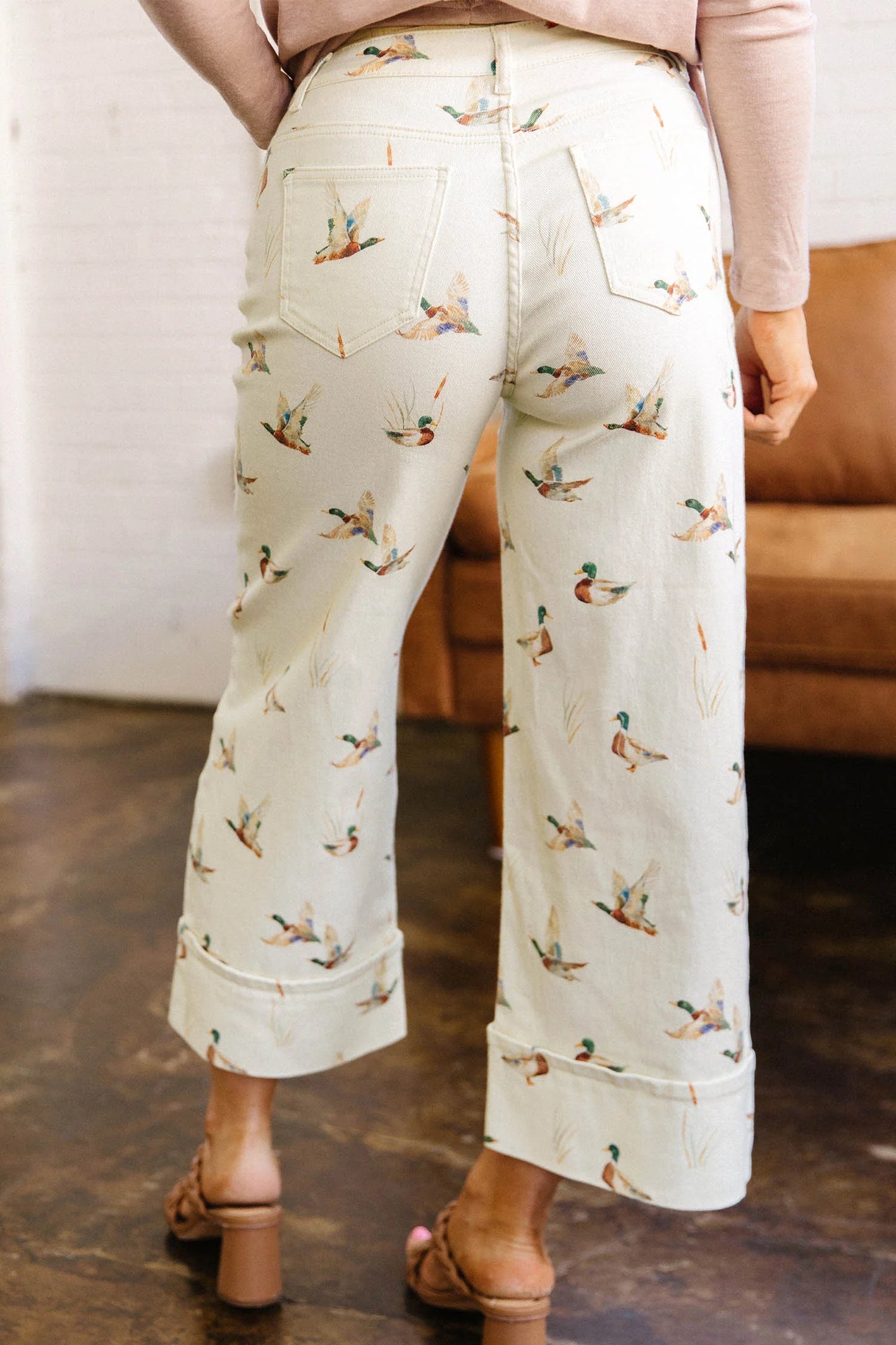 Maddie Cropped Mallard Jeans