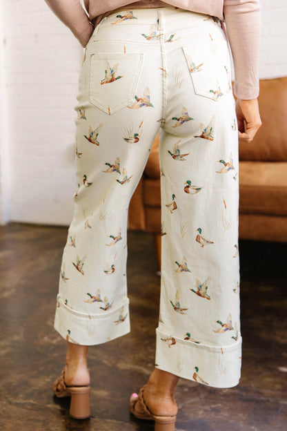 Maddie Cropped Mallard Jeans