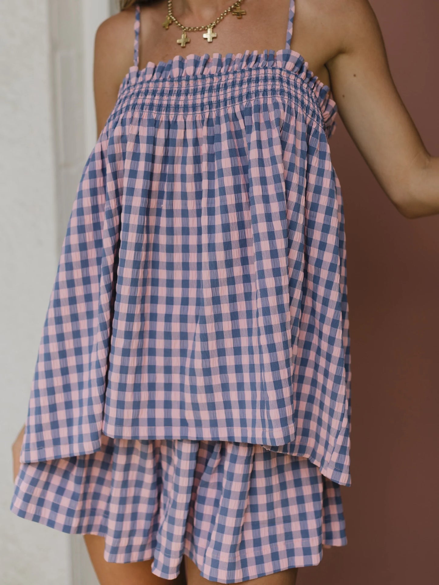 Priscilla Gingham Set