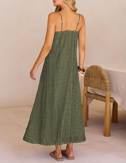Pammie Boho Eyelet Dress