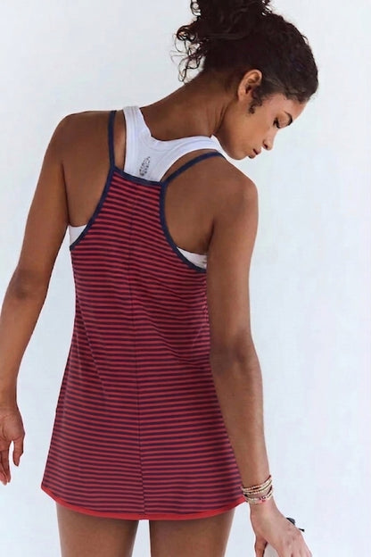 Julie Striped Romper