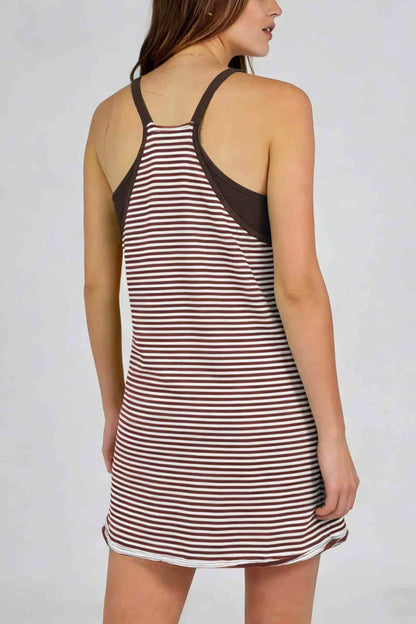 Julie Striped Romper